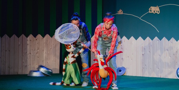 Петсон и Финдус. А где же Юсси?