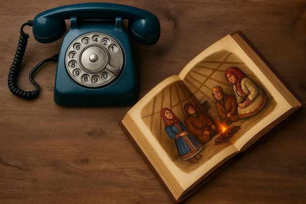 Выставка «Сказки народов Тюменской области по телефону»