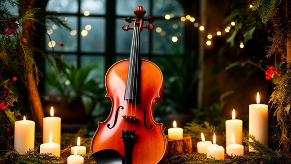 Мелодии новогодней ночи. При свечах