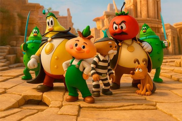 Новогодняя сказка «Приключения Чиполлино»