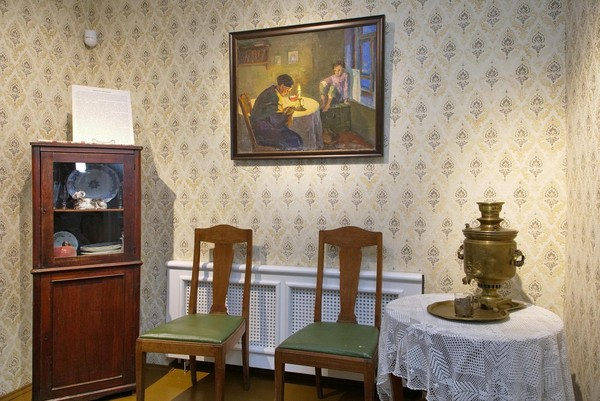 История экспоната «Картина «Никитин мальчик с няней»