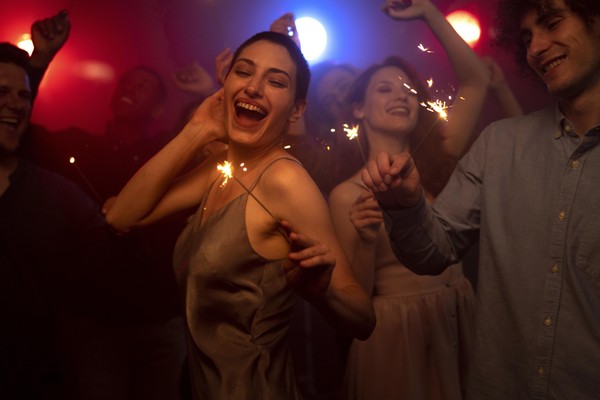 Новогодняя дискотека 90-х