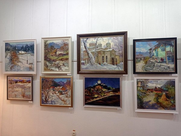 Открытие выставки «Новогодний вернисаж»