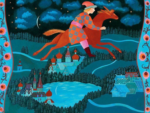 Литературный час «За Коньком-Горбунком в сказку русскую войдем»