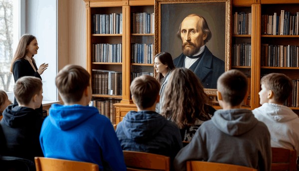 Литературная гостиная «Насмешливый обличитель»