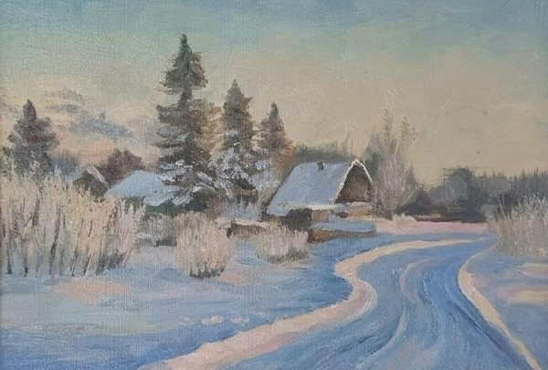 Мастер-класс «Зимний лес»