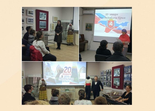 Информационный час ко Дню Республики Крым в Музее Амет-Хана Султана