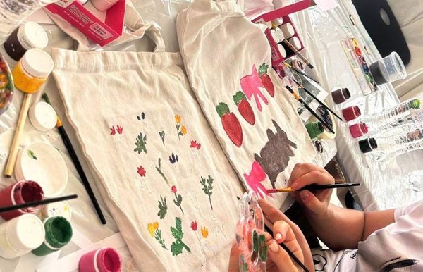 Мастер-класс «Роспись тканевых шоперов»