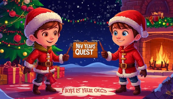 Утренник «Новогодний квест»