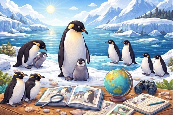 Тематическая программа «Один день из жизни пингвинов»