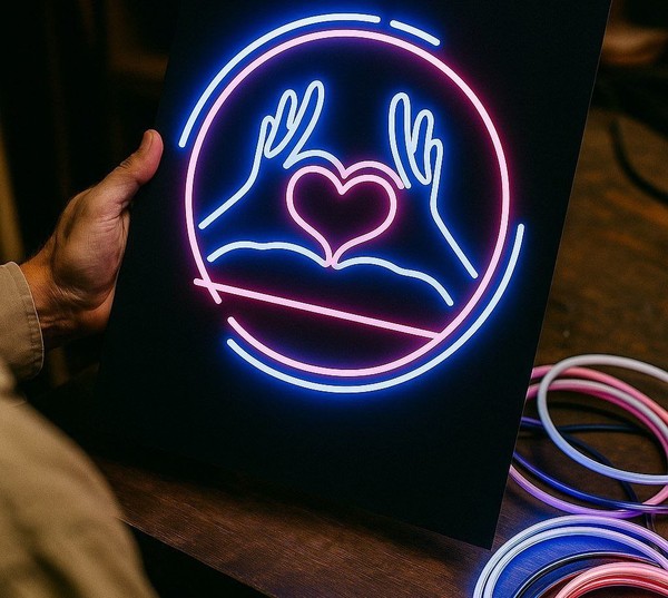 Бой с тенью. Неоновый свет сцен