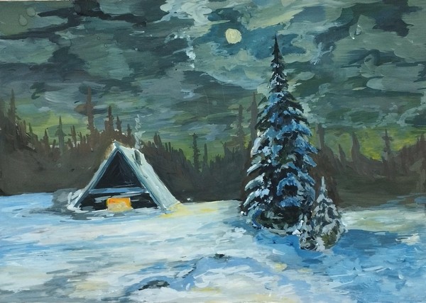 Выставка художественных работ «Зимушка–зима»