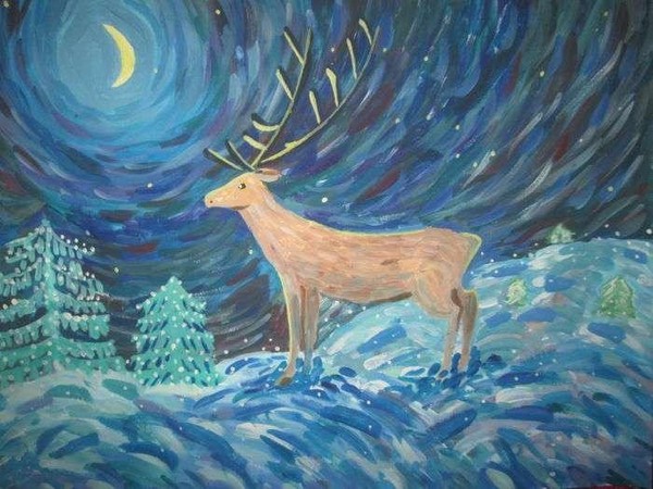 Мастер-класс «Сказочный олень»