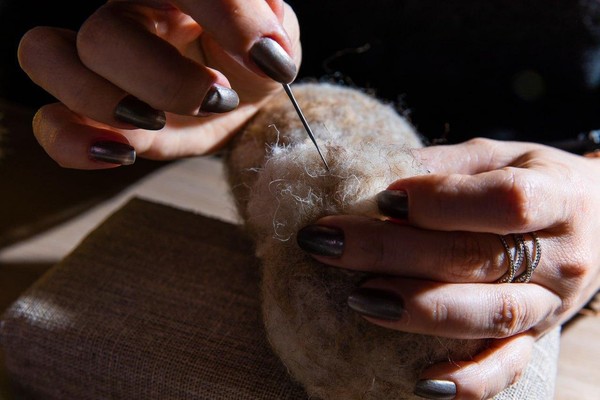 Мастер-класс «Хобби-клуб: валяем брошь»