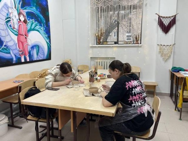 Мастер-класс «Роспись по керамике»