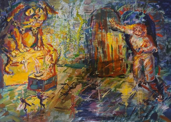 Выставка творческих работ «В красках о разном»