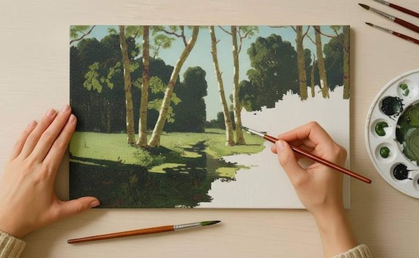 Мастер-класс «Шедевр шаг за шагом»