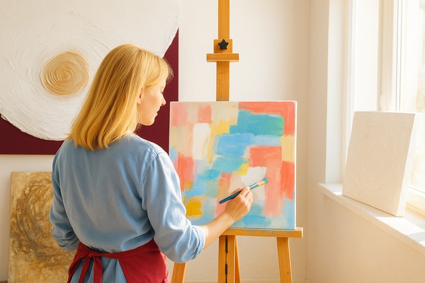 Картина акрилом за 3 часа