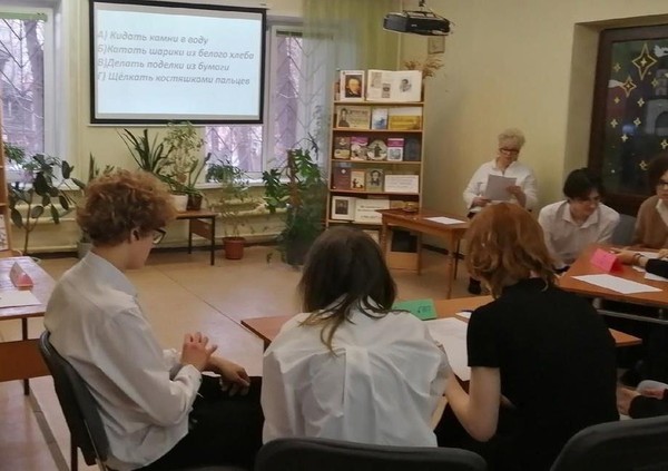 Литературный квиз «Гений малой формы – Антон Павлович Чехов»