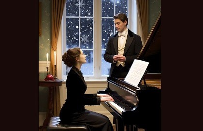 В крещенский вечерок