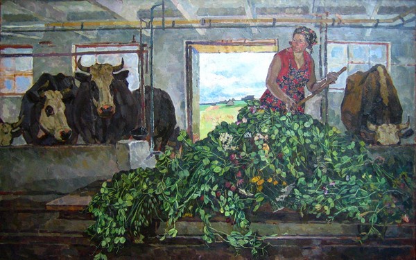 Экскурсия по выставке «Славим человека труда»