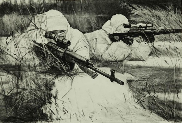 Открытие выставки произведений членов Студии военных художников им. М. Б. Грекова