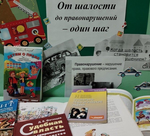 Урок профилактики правонарушений «От шалости до правонарушений – один шаг»