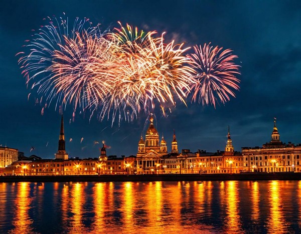 Онлайн-выставка «Салют над Невой»