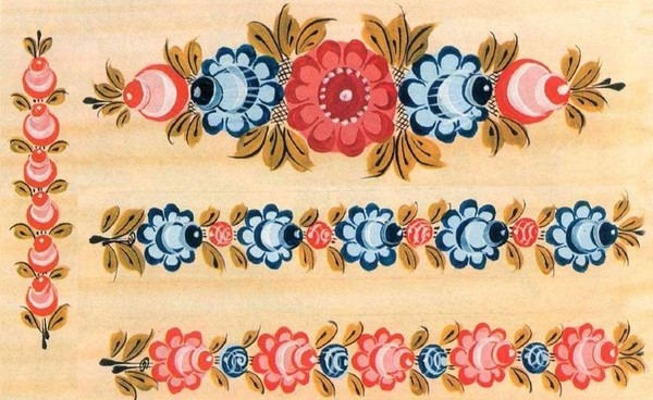 Мастер-класс «Городецкая роспись»