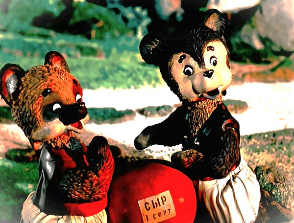 Познавательная беседа «Два жадных медвежонка»