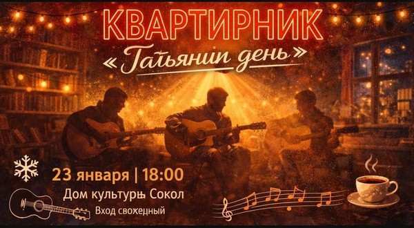 Квартирник «Татьянин день»