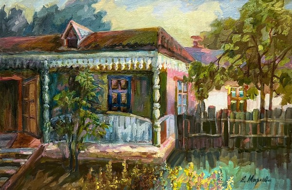 Творческая встреча с художником Еленой Марковой