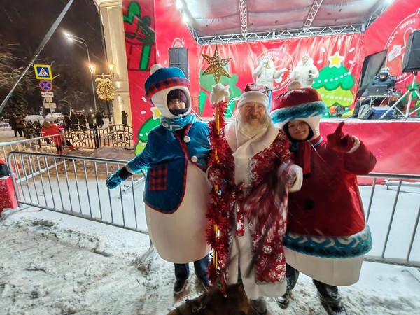 В гостях у Снеговика» конкурсно-игровая программа