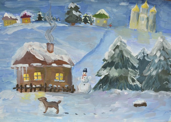 Виртуальная выставка «Снежная мелодия»