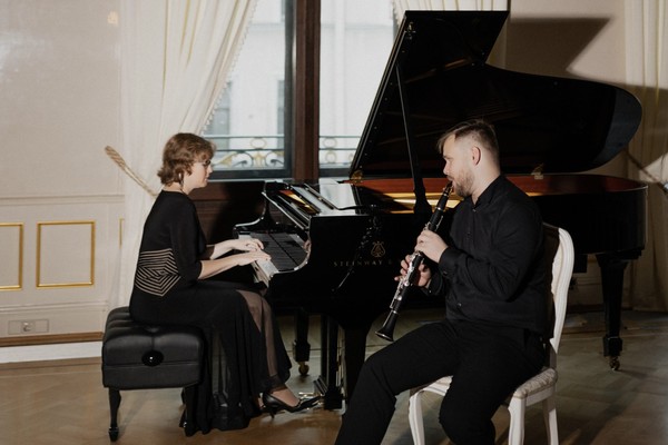 Шедевры классики XX века. Кларнет и фортепиано