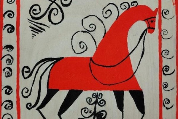 Мастер-класс «Удивительная Мезенская роспись»