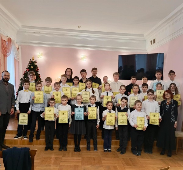 Школьный конкурс юных исполнителей на баяне и аккордеоне