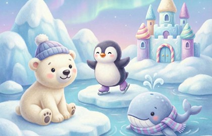 Царство льдин и айсбергов. Интерактивная музыкальная сказка (1-2 года)