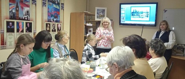 Арт–час «Небесная палитра»