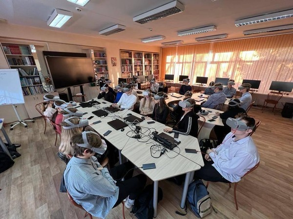 Выездное культурно-просветительское занятие в VR-очках