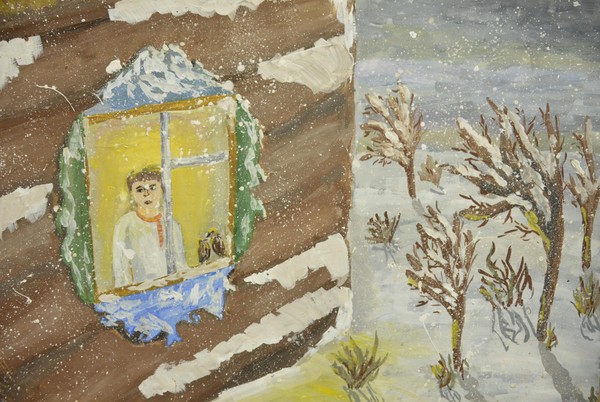 Виртуальная выставка «Зимних красок хоровод»