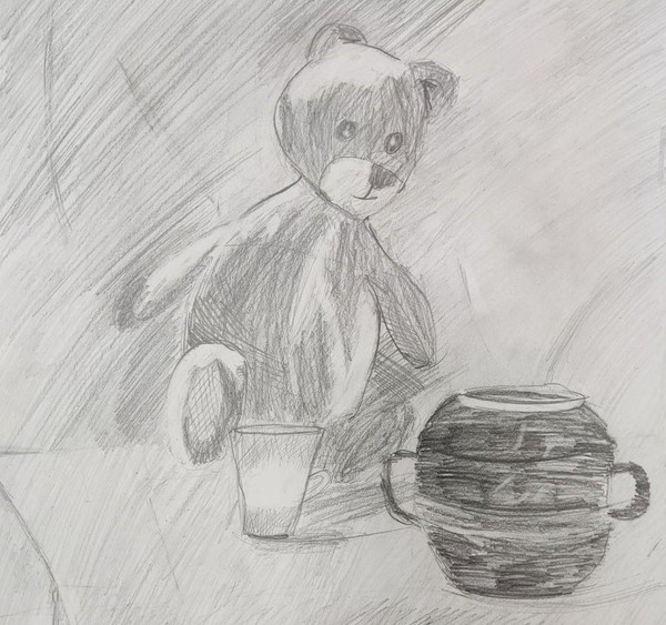 Виртуальная выставка «Графика. Натюрморт с натуры»