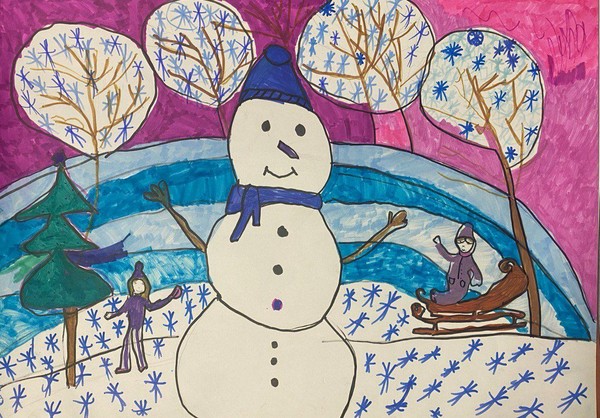 Виртуальная выставка «Зима идет»