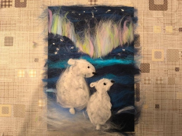 Мастер-класс «Шерстяная акварель»