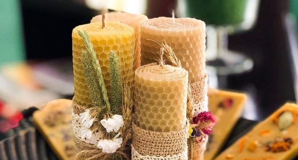 Мастер-класс по изготовлению свечей из вощины