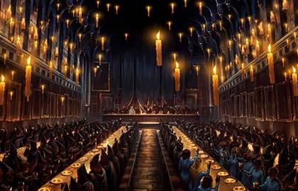 Театральный орган в усадьбе. Гарри Поттер