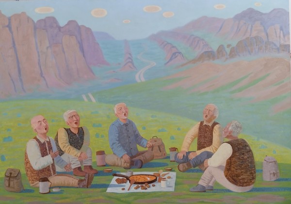 Персональная художественная выставка работ Федосия Заровняева