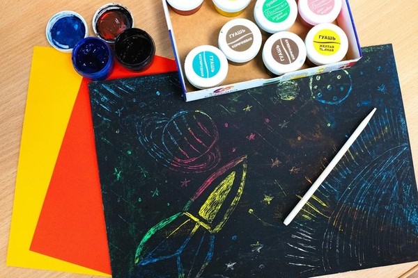 Занятие «Волшебство царапок»