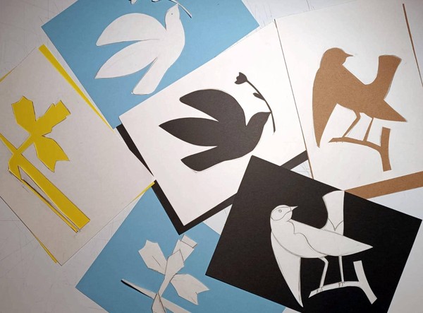 Мастер-класс «Техника ручной печати – трафарет»