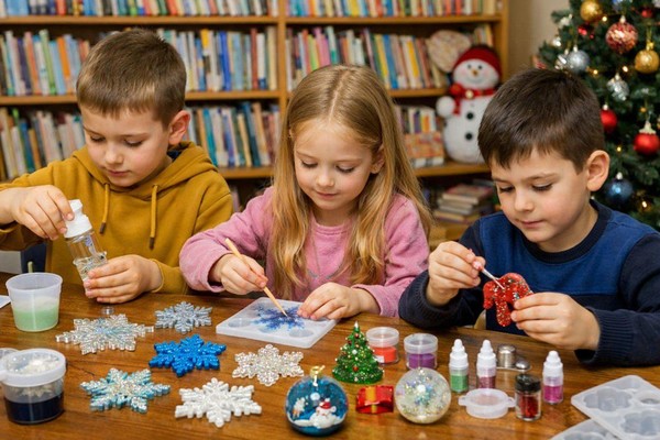 «Зимняя эпоксимагия: творим чудеса из смолы!»